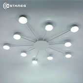 Люстра BINNA 10xGX53 R-950x40-WHITE-220-IP20