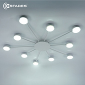 Люстра BINNA 10xGX53 R-950x40-WHITE-220-IP20