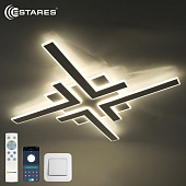 Управляемая светодиодная люстра ALCOR 120W 4L-APP-820x820x45-WHITE/WHITE-220-IP20